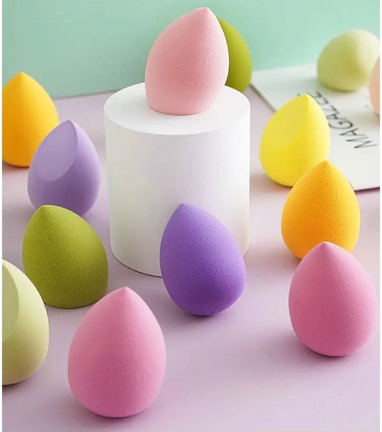 Set Of 4 Makeup Egg Blender, Foundation Powder Puff, Wet and Dry Powder Puff, Makeup Egg Cushion Beauty Tool, Cosmetic Makeup Blender With Storage Box Set Of 4 Makeup Egg Blender, Foundation Powder Puff, Wet and Dry Powder Puff, Makeup Egg Cushion Beauty Tool, Cosmetic Makeup Blender With Storage Box